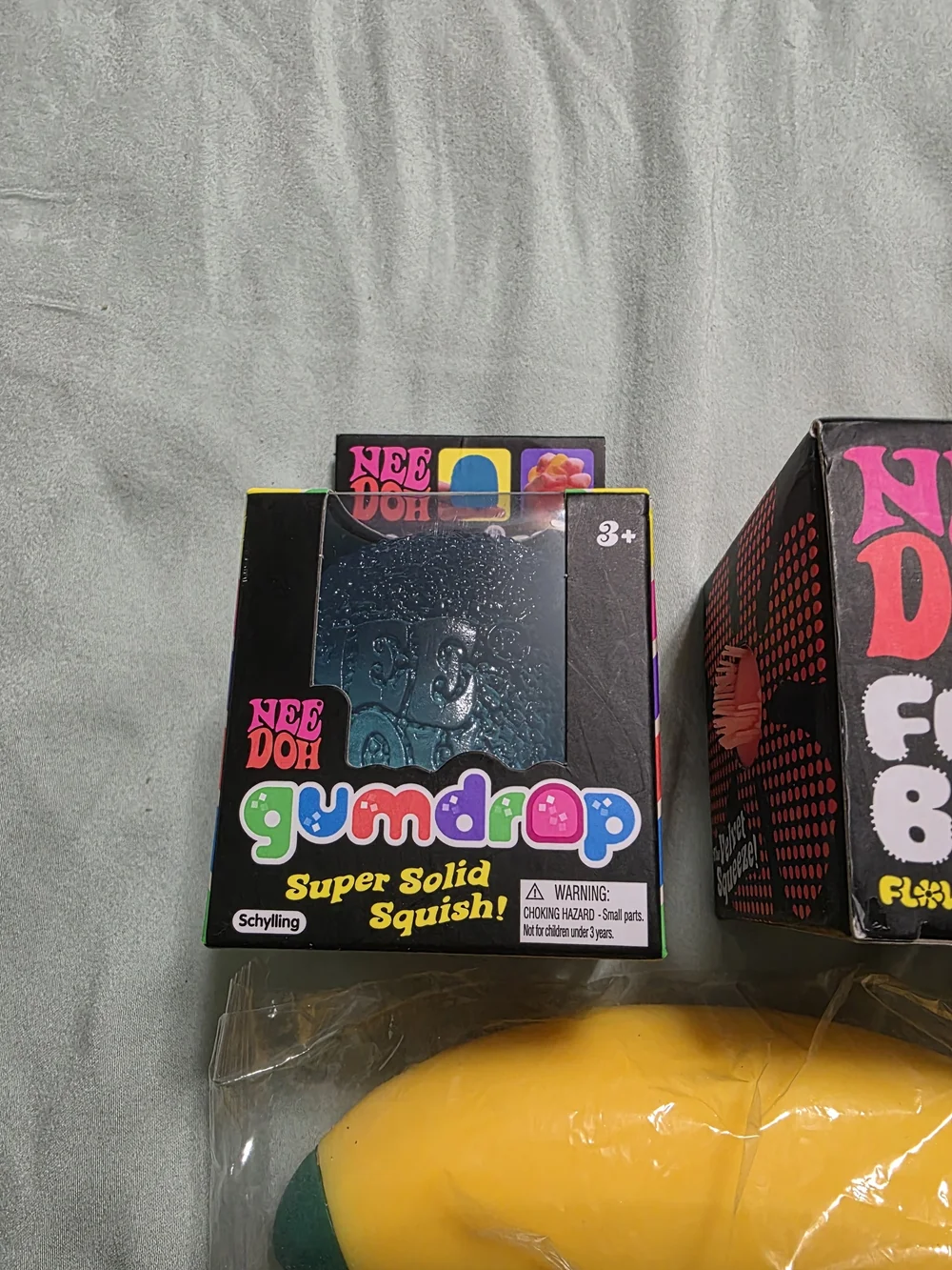 Fuzz Ball & Gumdrop Needoh Squish Toy Set